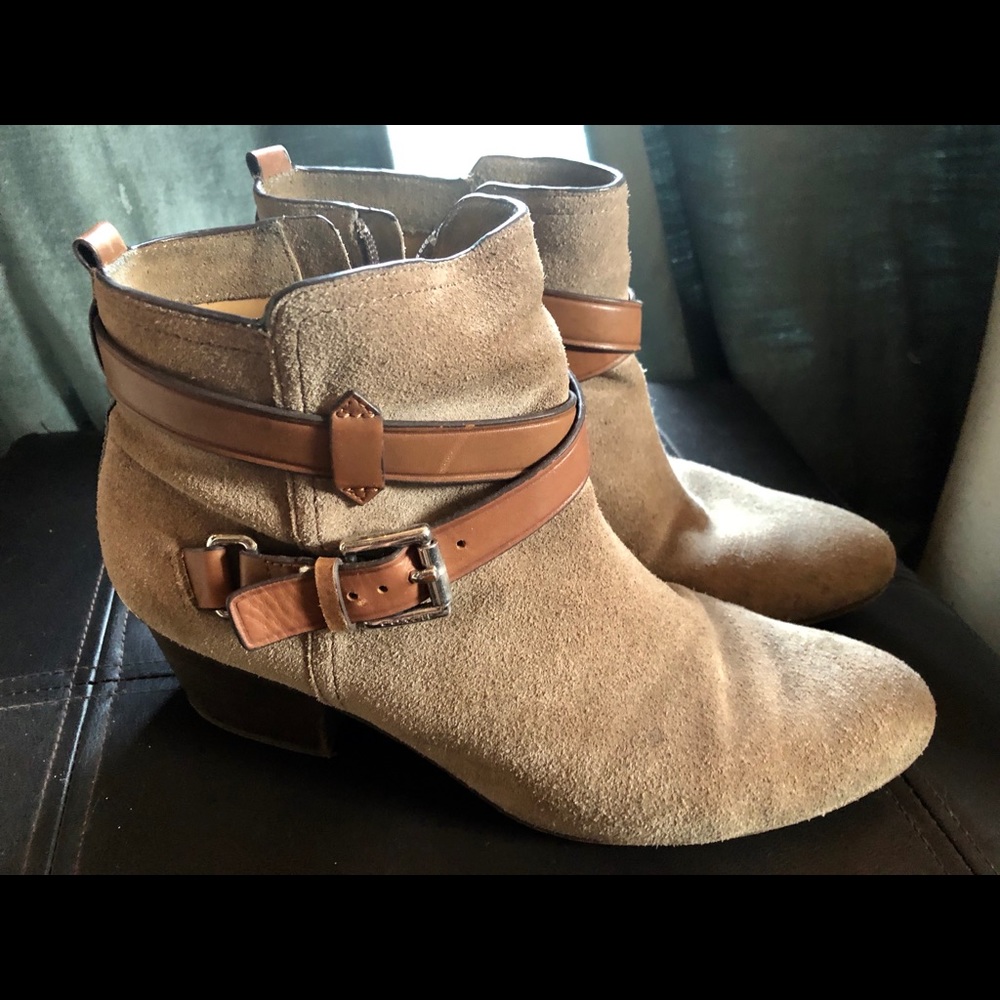 Coach Suede Booties